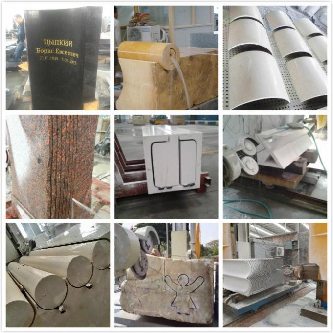 Pietra del granito di Diamond Wire Saw Machine Marble del cavo di CNC 0