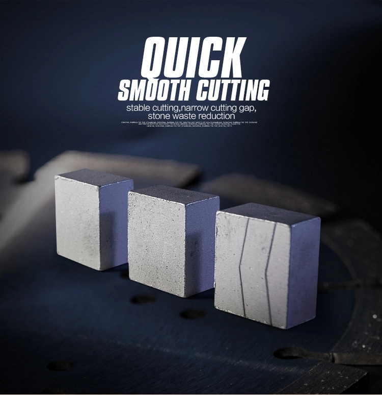 Taglio di pietra Diamond Segments For Granite Cutting 2