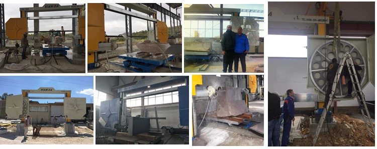 Diamond Wire Saw Machine ad alta velocità per l'alte larghezza & abilità di taglio 1