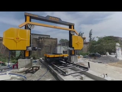 Macchina per segatura CNC a filo di diamante con 4 volanti per il taglio della pietra industriale