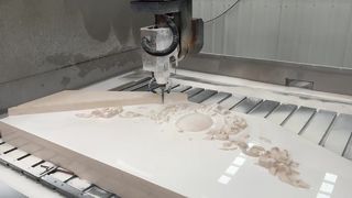 Router per intaglio di sculture in pietra 3D CNC a 5 assi