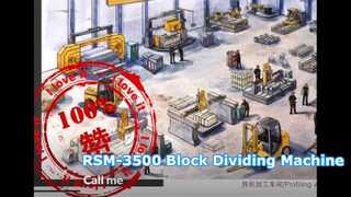 Macchina per dividere blocchi RSM-3500