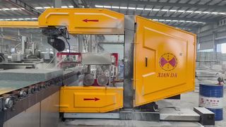 Segatrice a filo diamantato CNC per cordoli