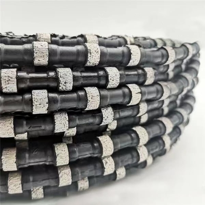strumenti di 11.5mm Diamond Marble Wire Saw Quarrying a tagliare roccia di pietra dura