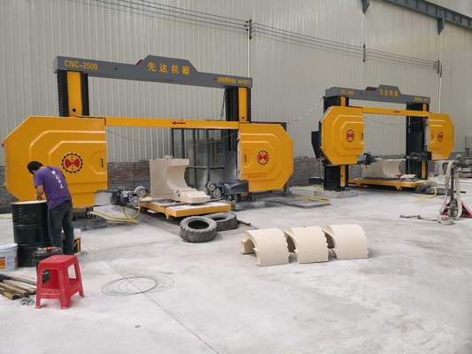 CNC ad alta velocità Diamond Wire Saw Machine di API Certified per tagliare