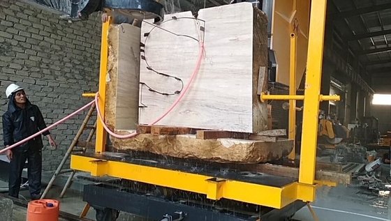 15T CNC Diamond Wire Saw Machine per il taglio veloce
