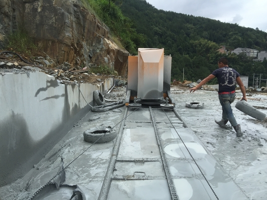 Taglio a blocchi del quarzo del granito del marmo di Diamond Wire Saw Machine For della cava
