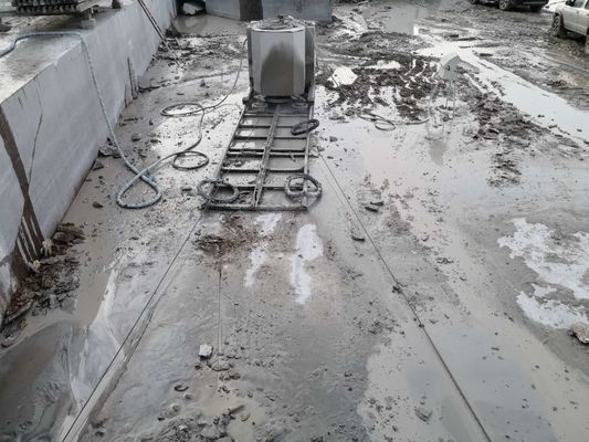 Macchina per segatura automatica a filo di diamante a controllo CNC per il taglio di pietra ad alta precisione