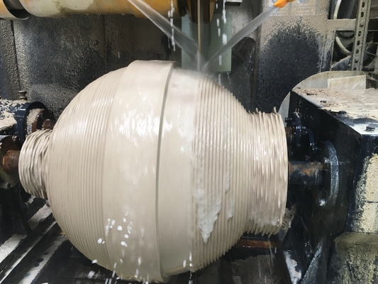 Tagliatrice di pietra automatica di asta della ringhiera di PCS della tagliatrice due