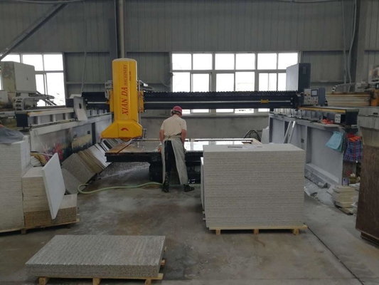 Tagliatrice automatica infrarossa della pietra del marmo & del granito del ponte