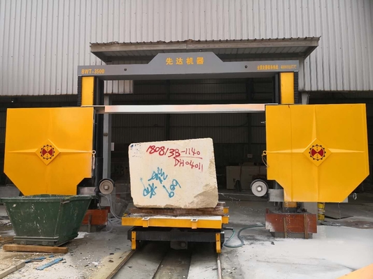 Macchina per la sega a filo di diamante di pietra per la quadratura di blocchi e il taglio di lastre
