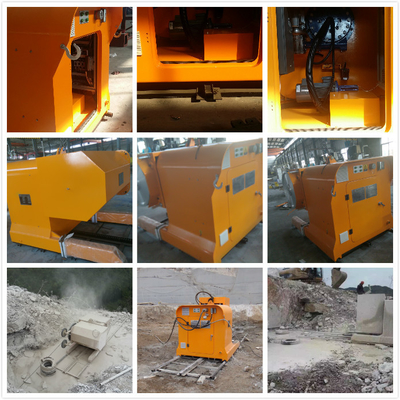 Taglio a blocchi del quarzo del granito del marmo di Diamond Wire Saw Machine For della cava