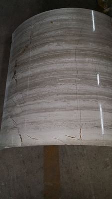 Macchina per la lucidatura di lastre circolari 30 kW per la profilazione delle colonne