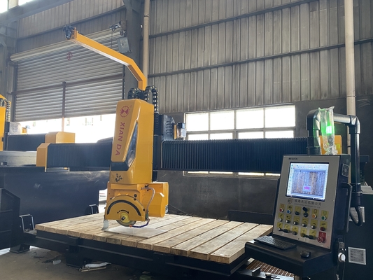 5 Assi Bridge Stone Edge Cutting Machine per il taglio e la modellazione del granito