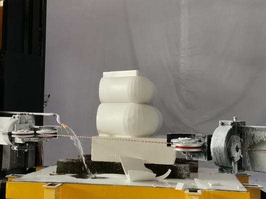Serratura a filo di diamante CNC a 5 assi per forme 3D
