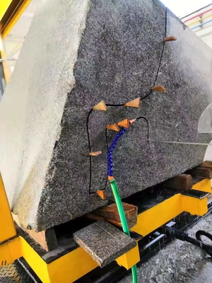 5 asse CNC seghe a filo di diamante per diverse forme di marmo o granito e forme 3D