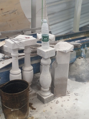 Precisione due pezzi macchina di taglio per colonne metalliche per blocco stradale, pilastro