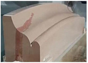 3 assi CNC ponte a doppia trave tipo quattro lame di taglio e fresatura per la lavorazione di pietre a grande scala