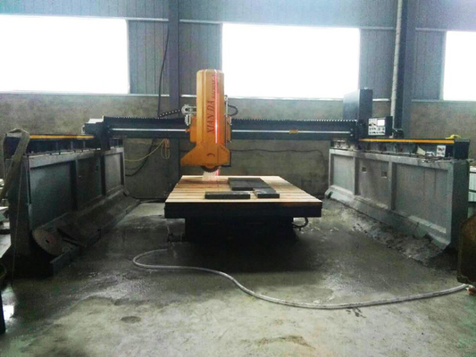 Macchina di taglio di pietra a ponte ad infrarossi di precisione con motore da 15/18.5/22kw