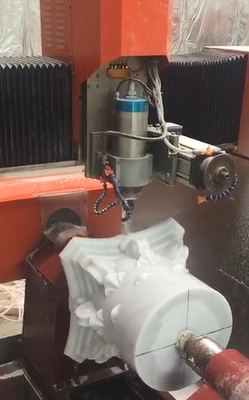 Macchina per la scultura in pietra CNC Sistema di controllo di precisione a 4 assi