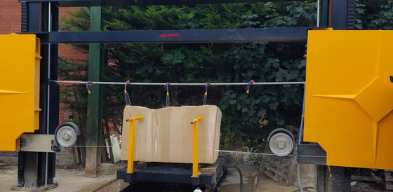 Macchine per la sega a filo di diamante per l'immersione in blocchi con controllo PLC