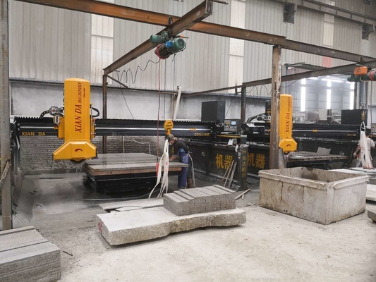 Macchine per il taglio di ponti a infrarossi per grandi piastre di granito e di marmo