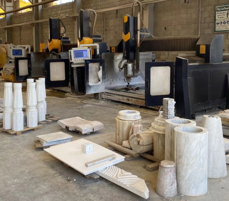 Macchina per la scultura in pietra a 4 assi CNC arc slab&column