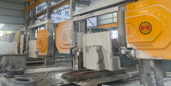 5 assi CNC seghe a filo di diamante con tavolo di lavoro rotante a 360° per forme 3D