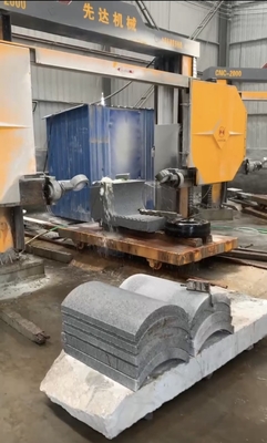 Macchina di taglio per seghe di filo di diamanti di marmo di granito
