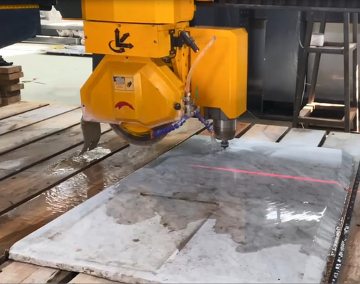 4 assi di collegamento Cnc sistema automatico macchina di taglio ponte