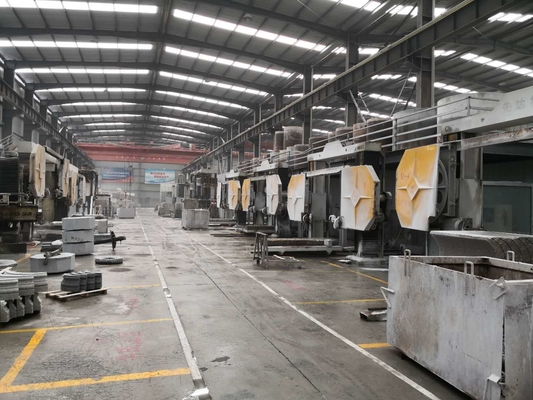 Sistema di controllo CNC Quattro fusioni di collegamento Granito Marmo Lastra Diamante seghe a filo