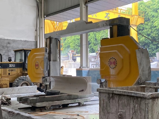 Macchine per seghe a filo di diamante CNC di precisione certificata GOST