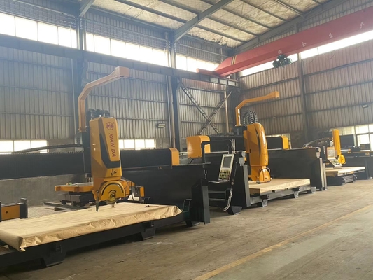 Macchina di taglio a ponte CNC a 5 assi con funzione multifunzione per forme 3D