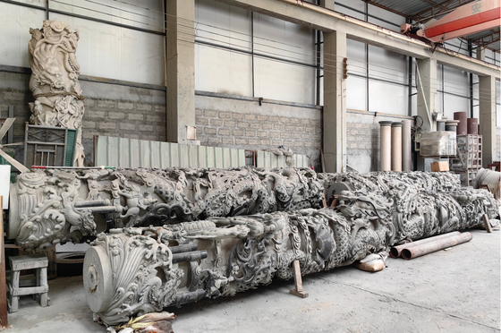 Macchina per la scultura in pietra piana CNC a 3 assi per la lavorazione di pietre su larga scala
