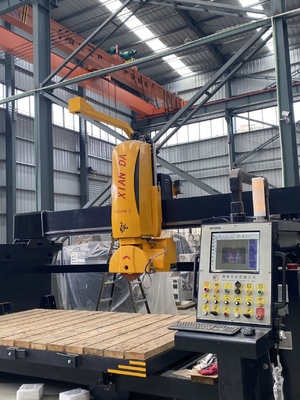 Macchina di taglio a ponte CNC a 5 assi per 3D a forma speciale
