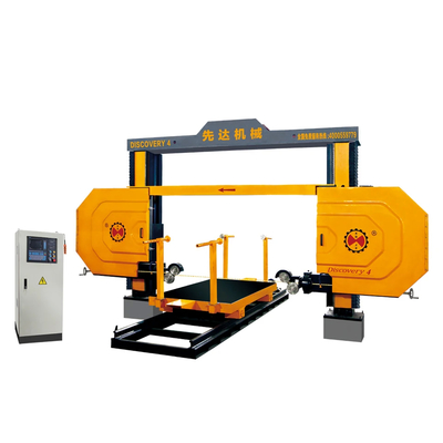 Macchina per seghe CNC a 4 assi con lunghezza di filo di diamante di 16,7 m