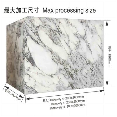 DISCOVERY CNC Diamond Gang Saw Wire Machine Quattro - Collegamento a fusione