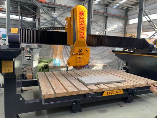 Macchina di taglio di pietra a ponte automatico CNC a 4 assi multifunzione