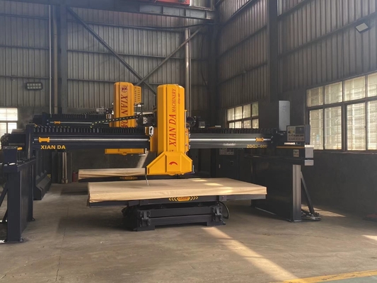 Consumo d'acqua 3m3/h Xianda Stone Slab Cutting Machine per il taglio di precisione