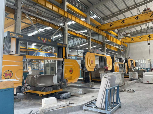 Macchine per seghe a filo di diamante CNC ad alta velocità CNC 2000/2500/3000 per forme speciali, lastre di colonna