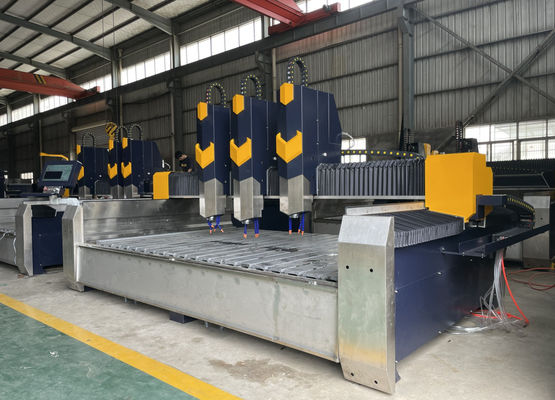 Macchina per incisione su pietra CNC con velocità dell'aria di 15 m/min, precisione di 0,02 mm, alimentazione elettrica per incisione di precisione