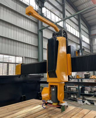 5 Assi CNC Bridge Saw Machine For Marble Kitchen Countertop With Italy Esa Sistema Programma Automatico Software Taglio di pietra