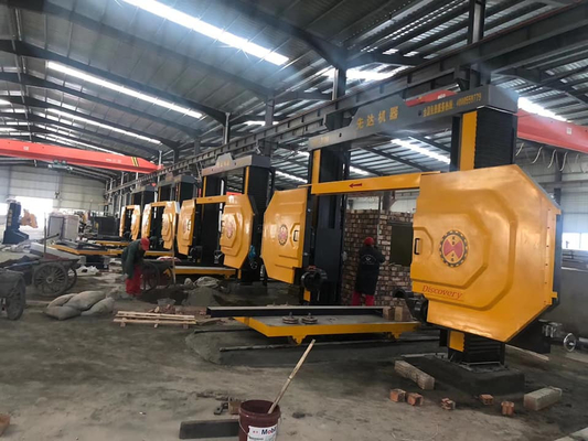 Xianda 4 assi CNC singolo seghe a filo di diamante per profilazione