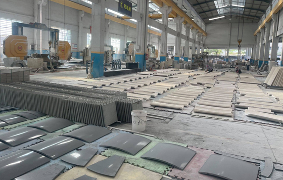 Macchine per il taglio di pietra a 4 assi, fatte velocemente e facilmente con il CNC