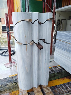 Macchine per la segatura di pietra a filo singolo di diamanti CNC per forme speciali