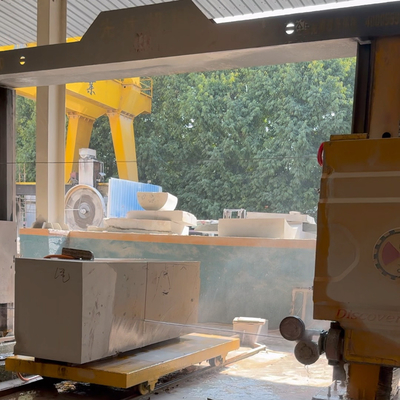Diamante per seghe a filo e controllo del tempo di lunga durata