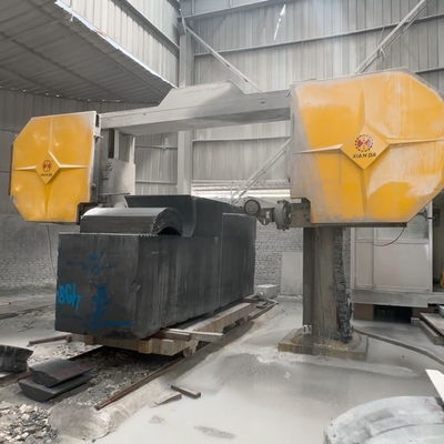 Macchine per seghe a filo di diamante fonte di alimentazione elettrica automatica con grado di rotazione opzionale a 360°