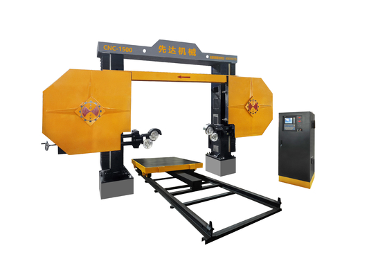 Macchina di taglio di filo di diamante CNC compatta con asse rotante a 360° per taglio di materiali precisi