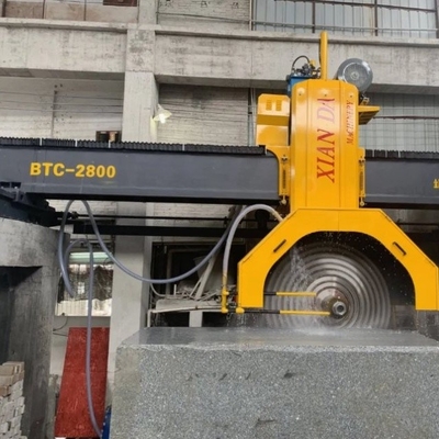 55kw Main Power Stone Cutting Machine per prestazioni di taglio precise