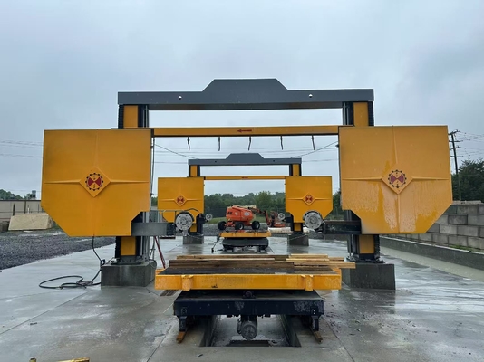 15kw motore principale Xianda Professional Stone Trimming Wire Saw For Block